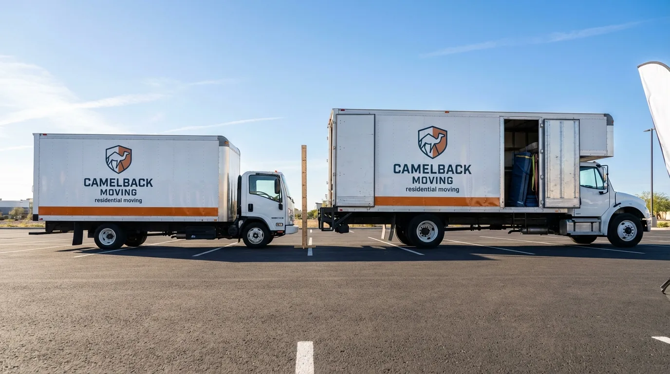 Moving truck size capacity guide in Aberdeen